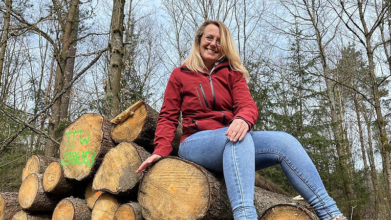 Birgitt Ulrich, Gesch&auml;ftsf&uuml;hrerin der Forstbetriebsgemeinschaft Ha&szlig;berge, ist &uuml;berzeugt, dass der Klimawandel nur mit dem Wald gelingen kann.