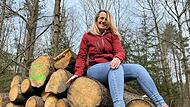 Birgitt Ulrich, Gesch&auml;ftsf&uuml;hrerin der Forstbetriebsgemeinschaft Ha&szlig;berge, ist &uuml;berzeugt, dass der Klimawandel nur mit dem Wald gelingen kann.
