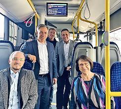 &bdquo;Fernsehen&ldquo; im Nahverkehr.