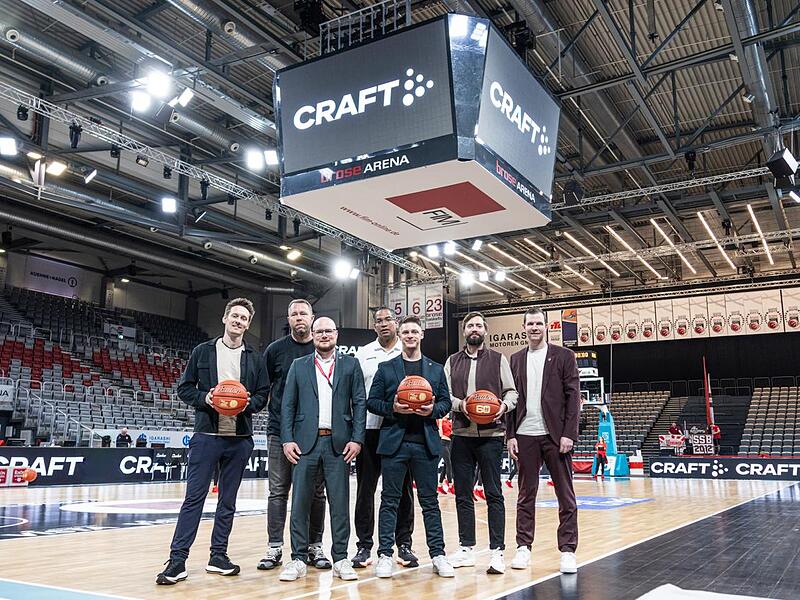 Craft und die Bamberg Baskets haben ein Partnerschaft über fünf Jahre geschlossen. Craft und die Bamberg Baskets haben ein Partnerschaft über fünf Jahre geschlossen.