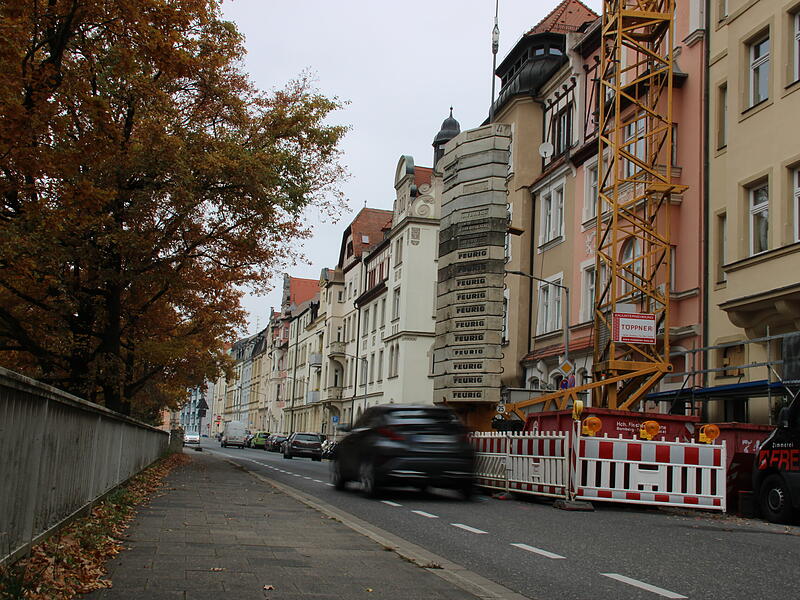 Baustelle Kunigundendamm Bamberg
