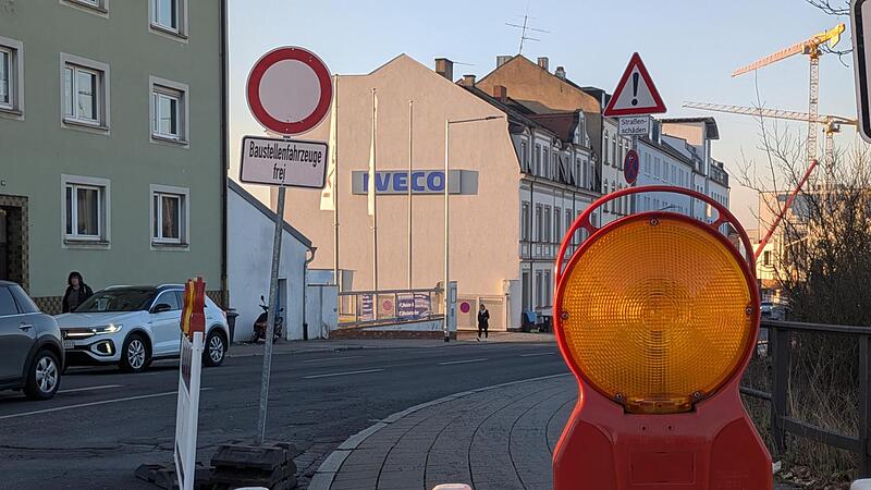 Baustelle Ludwigstra&szlig;e Bamberg