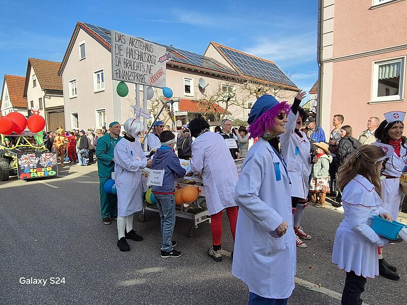 Fasching in Poppenlauer