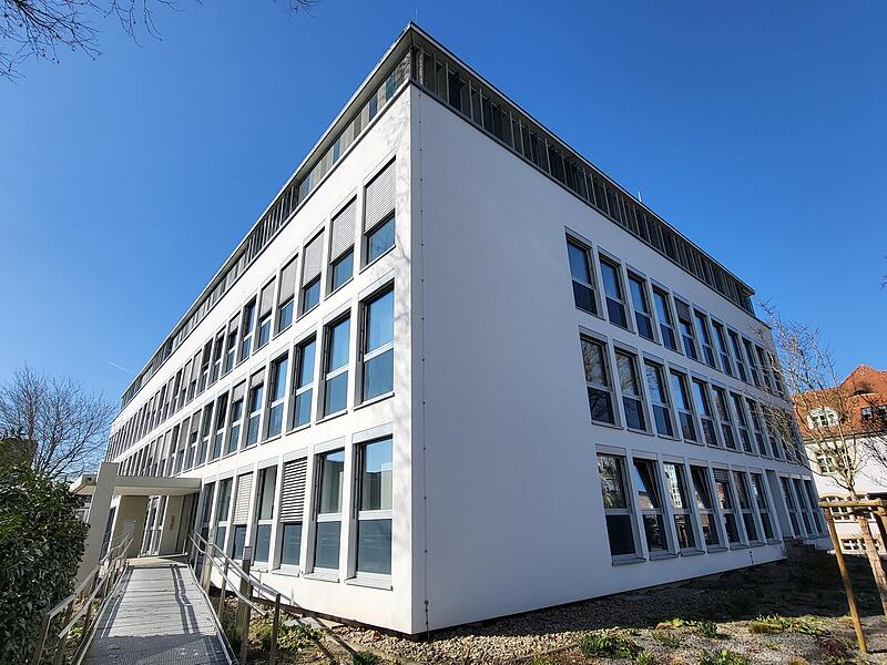 Das Landratsamt in Bad Kissingen: Dienstsitz des Landrats