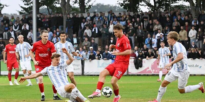 Ruthlessly efficient Lions make it exciting in Aubstadt
