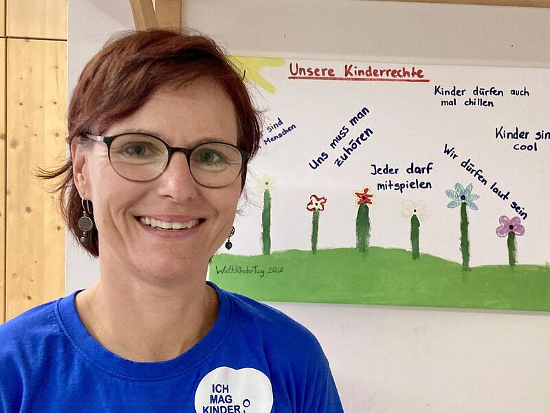 Anke Fr&ouml;hlich leitet das Projekt Kinderrechte des Kinderschutzbundes.