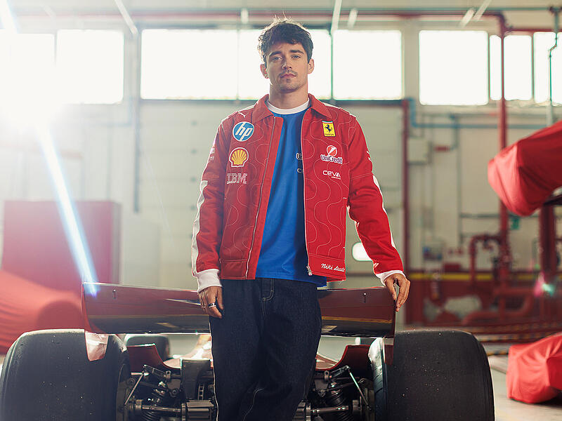 Ferrari-Star Charles Leclerc ist inzwischen Markenbotschafter von Puma.