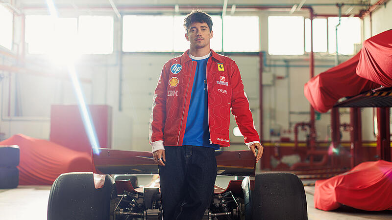 Ferrari-Star Charles Leclerc ist inzwischen Markenbotschafter von Puma.