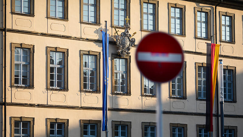 Das Bamberger Rathaus am Maxplatz