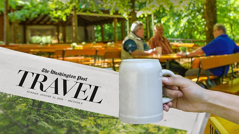 Für Forchheimer Kellerwaldgänger völlig normal, für auswärtige Bier-Touristen ein besonderes Highlight: ein Seidla aus dem Steinkrug. Das wissen nun auch die Leser der Washington Post.Forchheim & Fränkische Schweiz