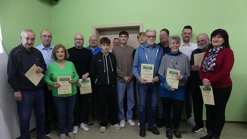 Ehrungen beim TSV Oerlenbach