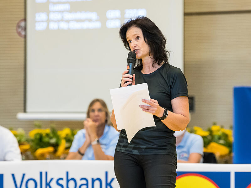 Mutter und Trainerin: Andrea Kohl bildete mit ihrem Sohn Lukas ein erfolgreiches Gespann.