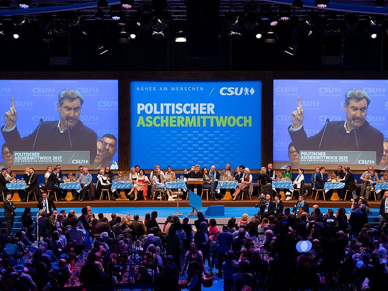 Politischer Aschermittwoch in Bayern - CSU