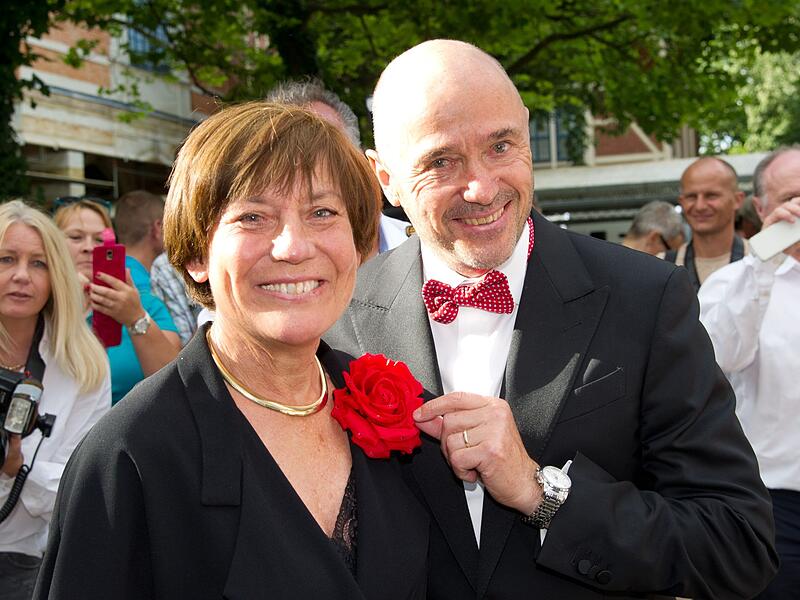 Rosi Mittermaier und Christian Neureuther