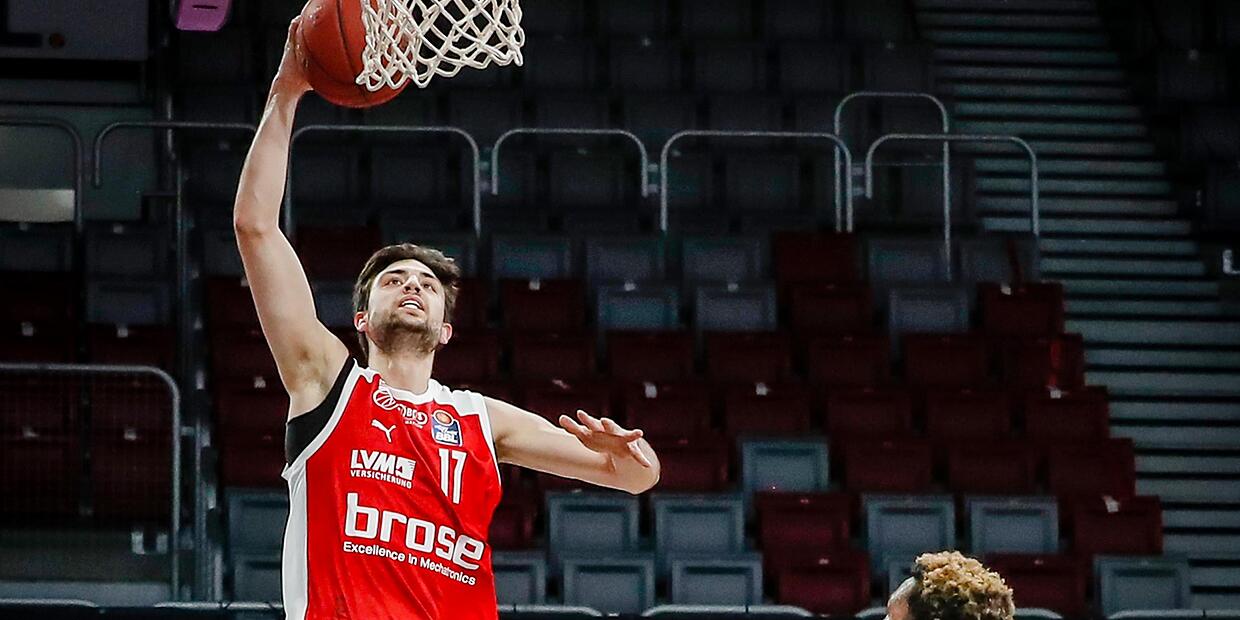 Mateo Seric war am Ostersonntag sowohl für Brose Bamberg als auch den