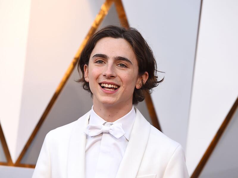 Timoth&eacute;e Chalamet bei Oscars 2018