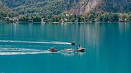 Kleinflugzeug in Attersee in &Ouml;sterreich gest&uuml;rzt