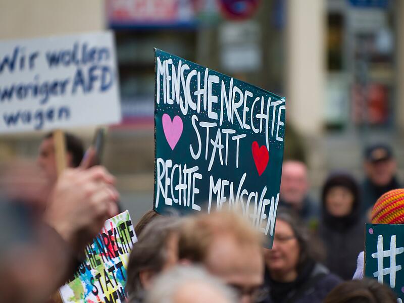 Demo f&uuml;r Demokratie in ForchheimDemo f&uuml;r Demokratie in Forchheim