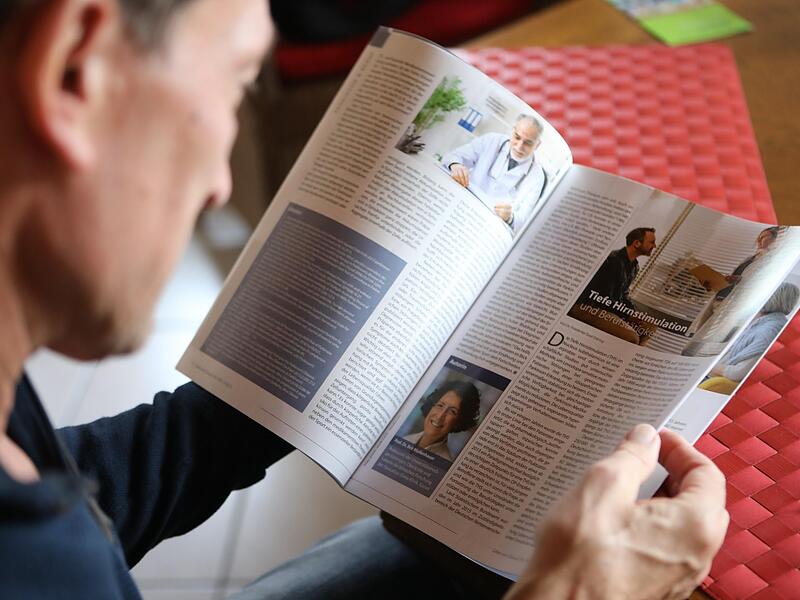 Werner Mönius setzt sich stets mit den aktuellen Forschungsergebnissen über seine Krankheit auseinander.Forchheim & Fränkische Schweiz Werner Mönius setzt sich stets mit den aktuellen Forschungsergebnissen über seine Krankheit auseinander.Forchheim & Fränkische Schweiz