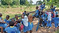 Für den Kindergarten und die Grundschule in Kiparang’anda war die Afrika Hilfe Franken im Einsatz. Für den Kindergarten und die Grundschule in Kiparang’anda war die Afrika Hilfe Franken im Einsatz.