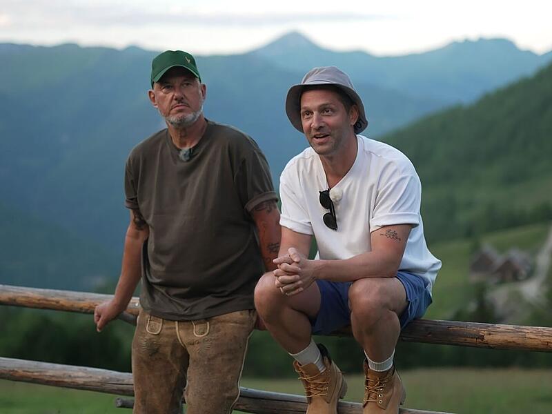 Fernsehköche Frank Rosin und Alexander Kumptner Fernsehköche Frank Rosin und Alexander Kumptner