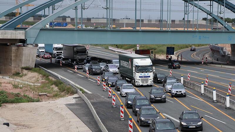 Die A 3 bei Erlangen