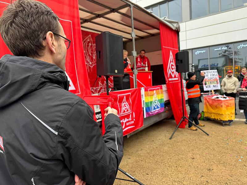 Tarifstreik in Erlangen
