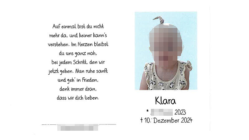 M&auml;dchen stirbt in Pflegefamilie im Landkreis Bamberg