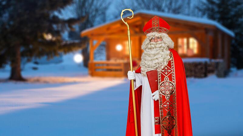 Der Nikolaus kommt: Jedes Jahr am 6. Dezember wird der Gedenktag des Heiligen Nikolaus gefeiert.Forchheim & Fr&auml;nkische Schweiz