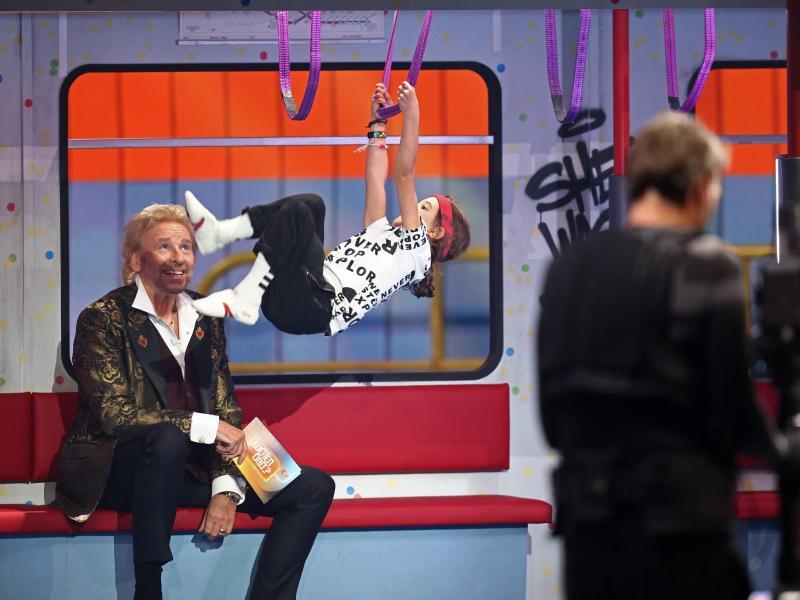 "Wetten, dass..?" - Kinderwette2023 - Die Karriere von Thomas Gottschalk in Bildern