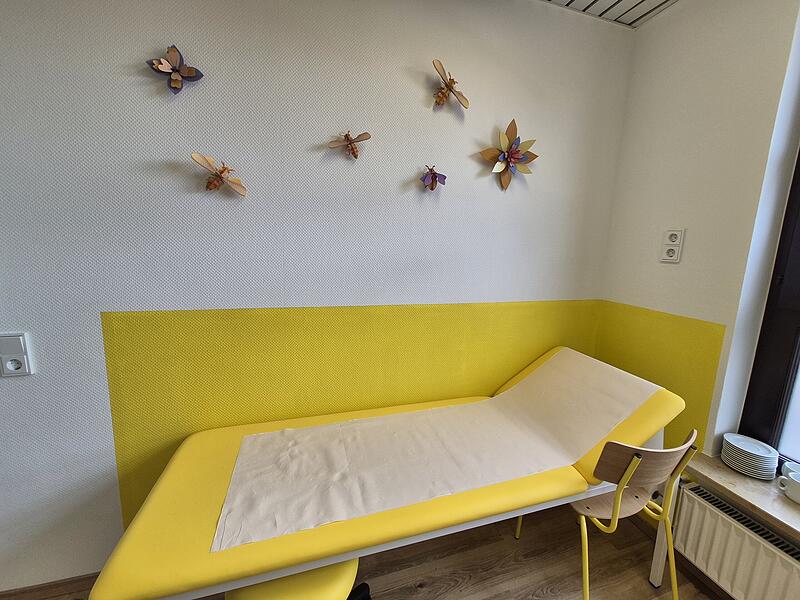 Ein Bilderrundgang durch die Praxis am Tag der Er&ouml;ffnungDie neue Facharztpraxis f&uuml;r Kinder- und Jugendmedizin in Kronach