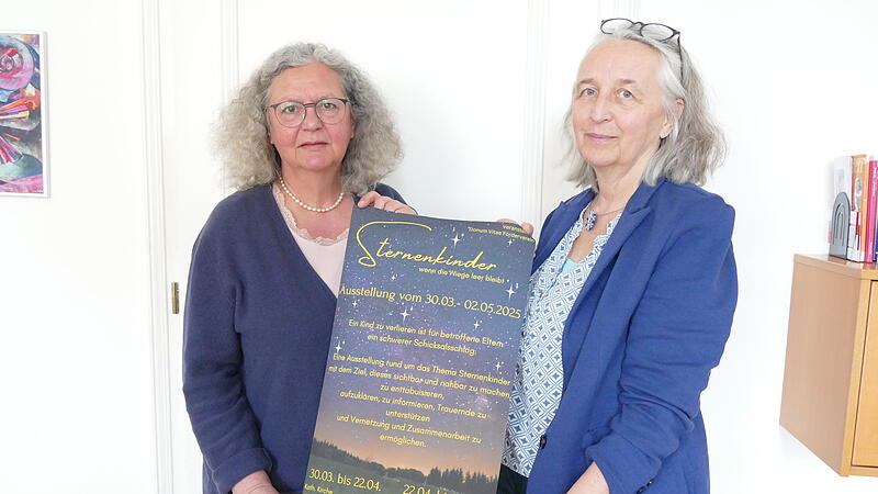Margit Steger-Böhnlein (l.), Pionierin von „Donum Vitae Bamberg, und die jetzige Leiterin Martina Moreth laden zur Sternenkinder-Ausstellung in die St. Martins-Kirche ein. Margit Steger-Böhnlein (l.), Pionierin von „Donum Vitae Bamberg, und die jetzige Leiterin Martina Moreth laden zur Sternenkinder-Ausstellung in die St. Martins-Kirche ein.
