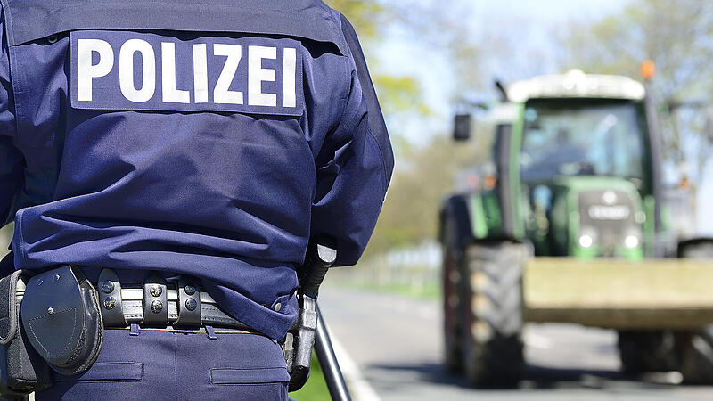 Traktor Polizei Unfall Traktor Polizei Unfall
