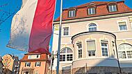 Langfristig soll die Touristinfo wieder ins Alte Rathaus in Bad Br&uuml;ckenau zur&uuml;ckkehren.Steffen Standke