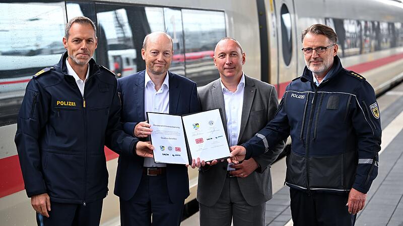 „Quattro-Streife“ am Hauptbahnhof „Quattro-Streife“ am Hauptbahnhof