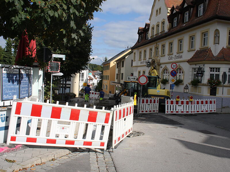 Weitere Straßensperrungen in Gößweinstein