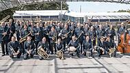 Das Bundespolizeiorchester München gibt in Oerlenbach ein Benefizkonzert.