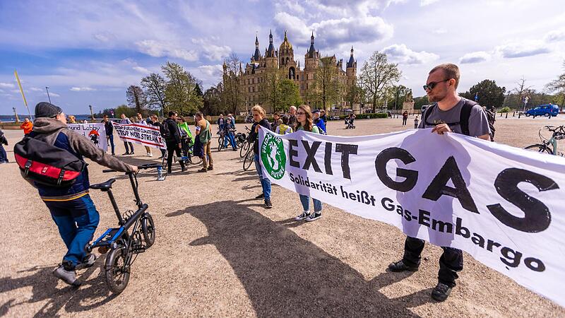 Fridays for Future hat in Schwerin auch schon f&uuml;r ein Gas-Embargo demonstriert.