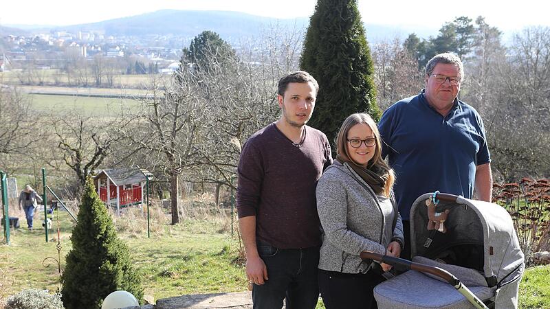 Familie S&ouml;llner aus Lichtenfels stellt f&uuml;r Fl&uuml;chtlinge eine Wohnung zur Verf&uuml;gung.