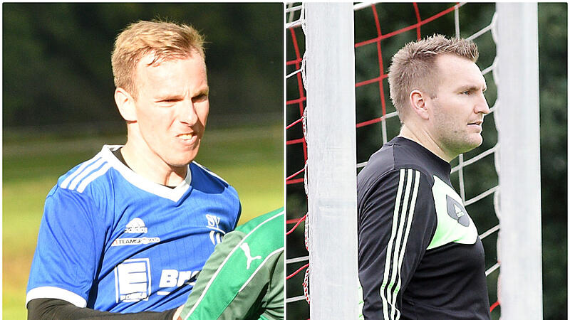 Heiko Brückner (rechts) ist als Trainer des SV Ketschendorf zurückgetreten. Im Sommer übernimmt Jonas Krüger (links).