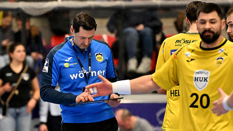 Tüftelt immer wieder an der richtigen Aufstellung und Taktik: HSC-Trainer Anel Mahmutefendic. Tüftelt immer wieder an der richtigen Aufstellung und Taktik: HSC-Trainer Anel Mahmutefendic.