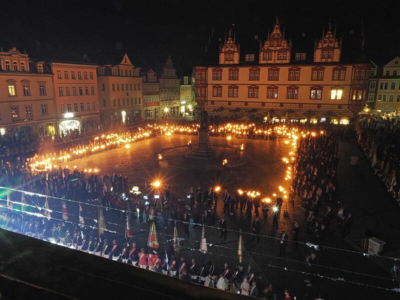 Feierstunde Coburger Convent 2026 am Coburger Marktplatz