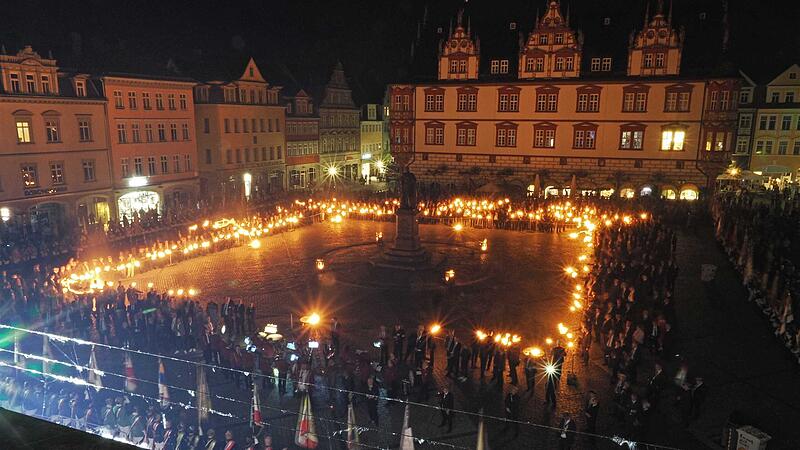 Feierstunde Coburger Convent 2026 am Coburger Marktplatz