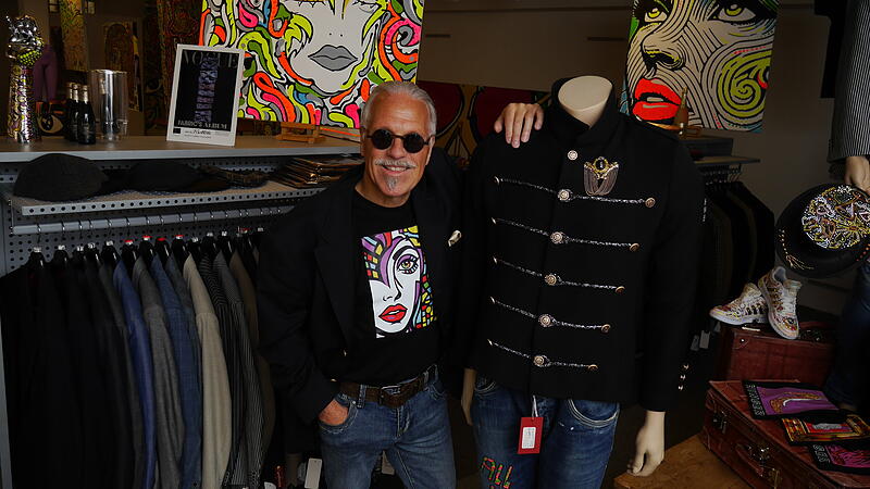 Joachim Hunger macht Mode zum Unikat Joachim Hunger geht unter die Modedesigner