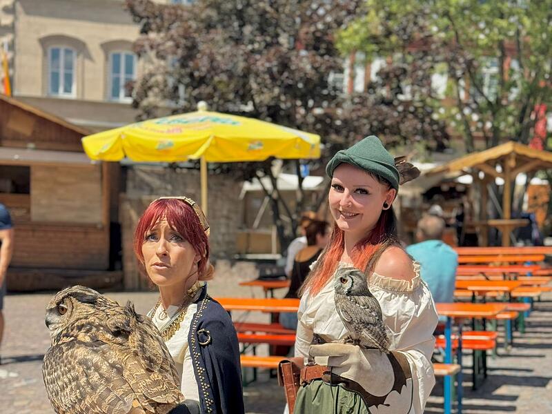 Die sch&ouml;nsten Momente des Historischen Stadtspektakels wurden im Bild festgehaltenSo toll wurde in Kronach das Stadtspektakel 2025 gefeiert