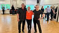 J&uuml;rgen, Jeana und Albert leiten gemeinsam die Tanzschule HowToDance in Bamberg. Diese besteht nun seit fast zehn Jahren.