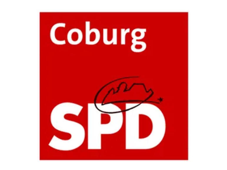 Das Logo der Coburger SPD im Wandel der Zeit &ndash; aber die Veste war immer dabei
