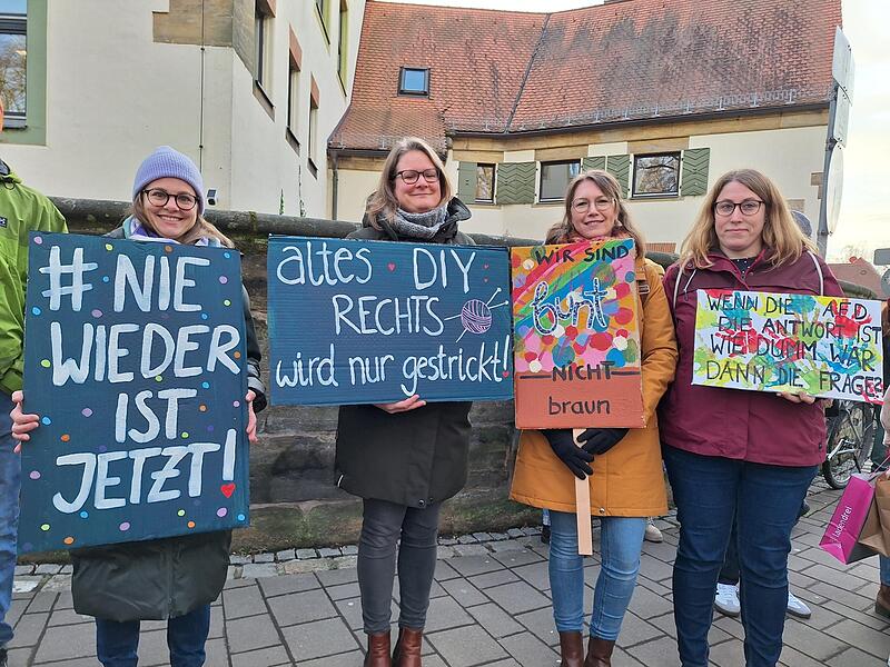 Demo f&uuml;r Demokratie in ForchheimDemo f&uuml;r Demokratie in Forchheim
