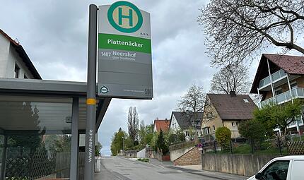W&auml;hrend der Vollsperrung des Judenbergs kann unter anderem die Stadtbushaltestelle &bdquo;Platten&auml;cker&ldquo; nicht von der Linie 1405 angefahren werden, wohl aber von den Zusatzlinien 1422, 1423, 1428, 1430 (morgens) sowie 1426 (mittags).