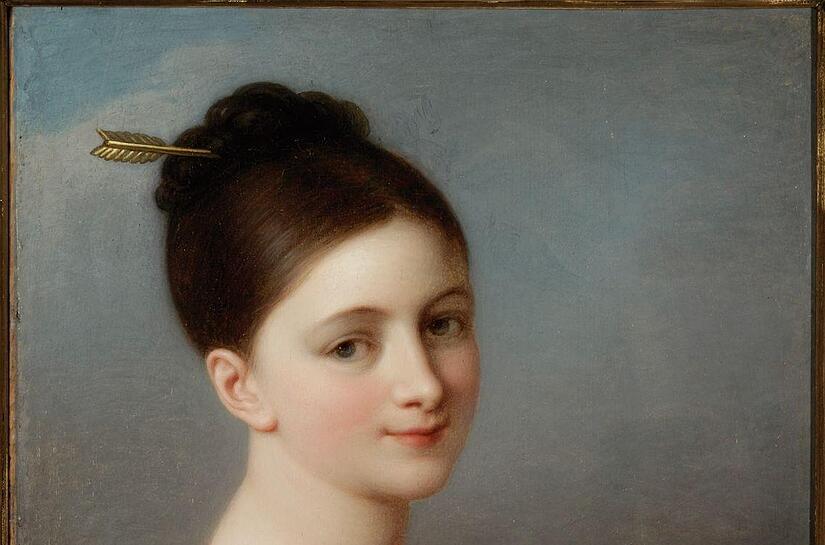 Herzogin Luise von Sachsen-Coburg und Gotha, Mutter von Herzog Ernst II. und dem sp&auml;teren englischen Prinzgemahl Albert.